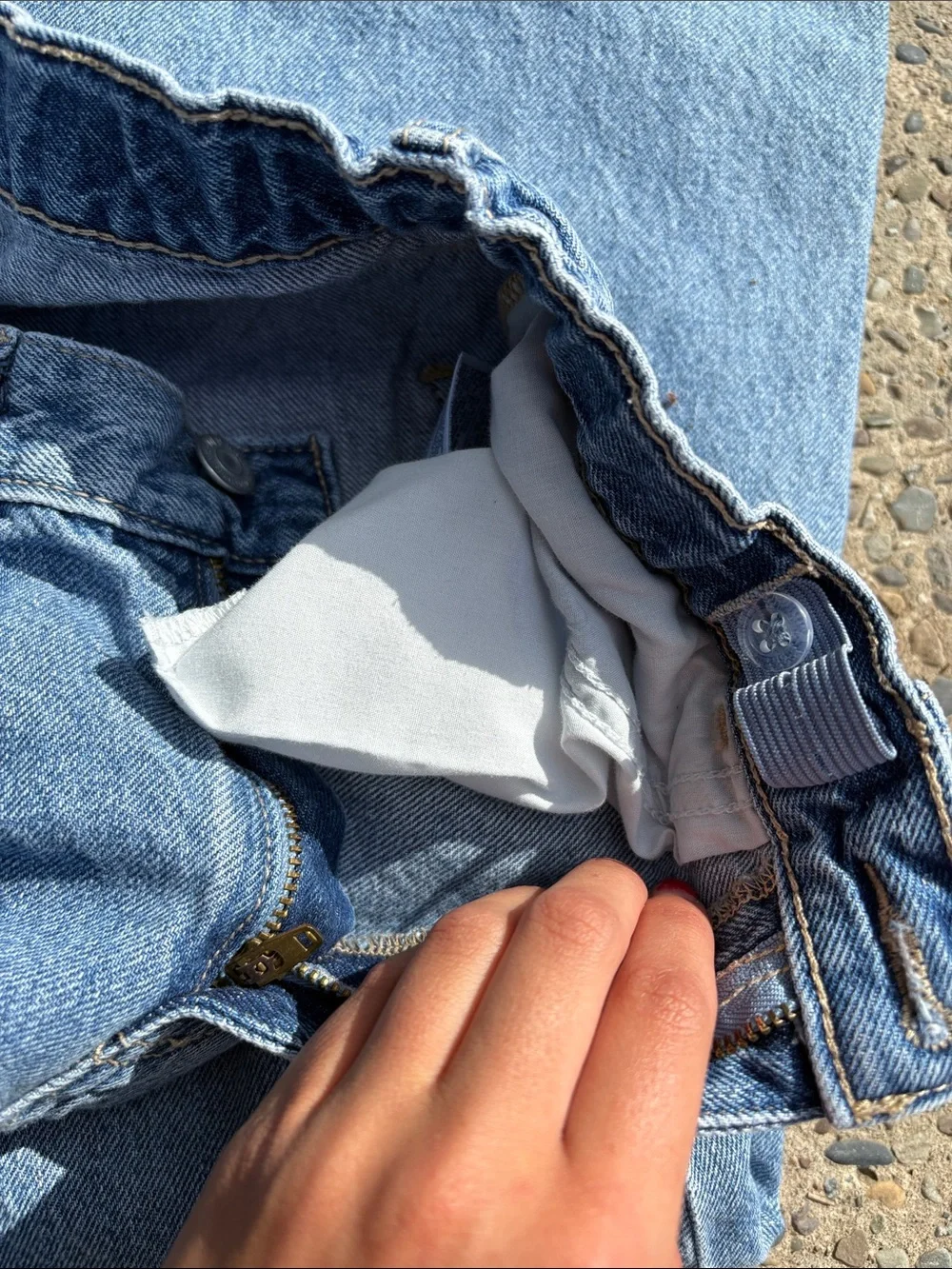 Old Navy Older Girls Baggy Wide Leg Jeans